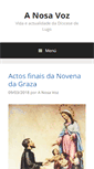 Mobile Screenshot of anosavoz.com